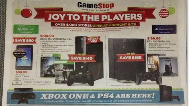 GameStop's Black Friday Sale Ads Leaked