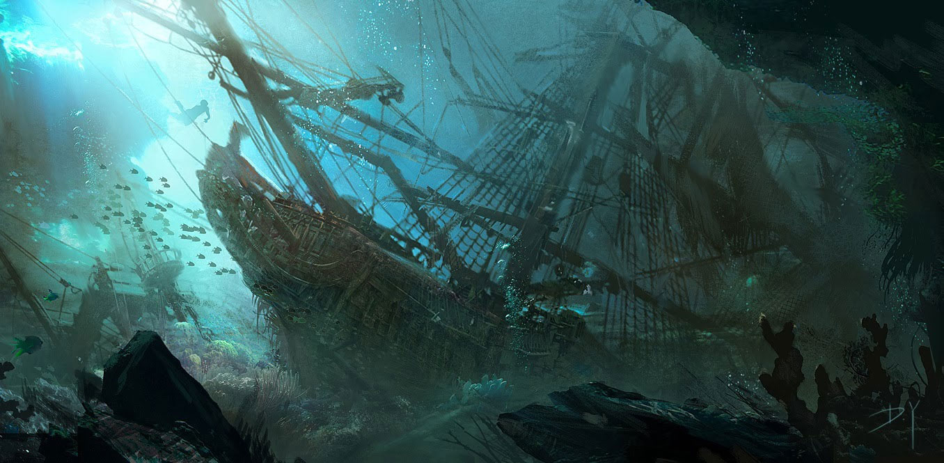 Fine Art: So What If I Think Pirate Ships Are Beautiful. Shut Up.