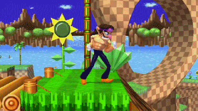 Ripped, Modded Waluigi Thrashes The Competition In Smash Bros.