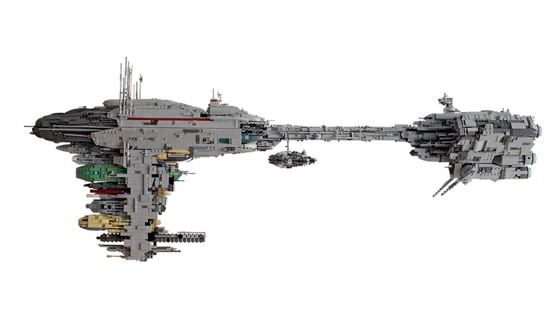 Lego star discount wars rebels frigate