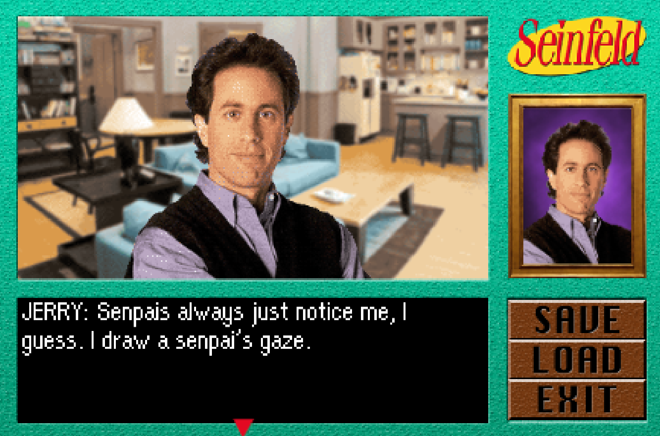 You Should Play This Free Seinfeld Anime Game