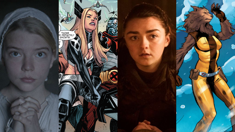 X-Men': 'New Mutants' Movie Casts Anya Taylor-Joy, Maisie Williams – The  Hollywood Reporter