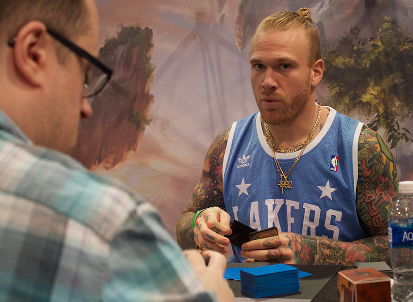 NFL linebacker Cassius Marsh and his love of Magic: The Gathering