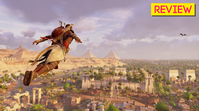 The joys of travelling Assassin's Creed Origins by eagle