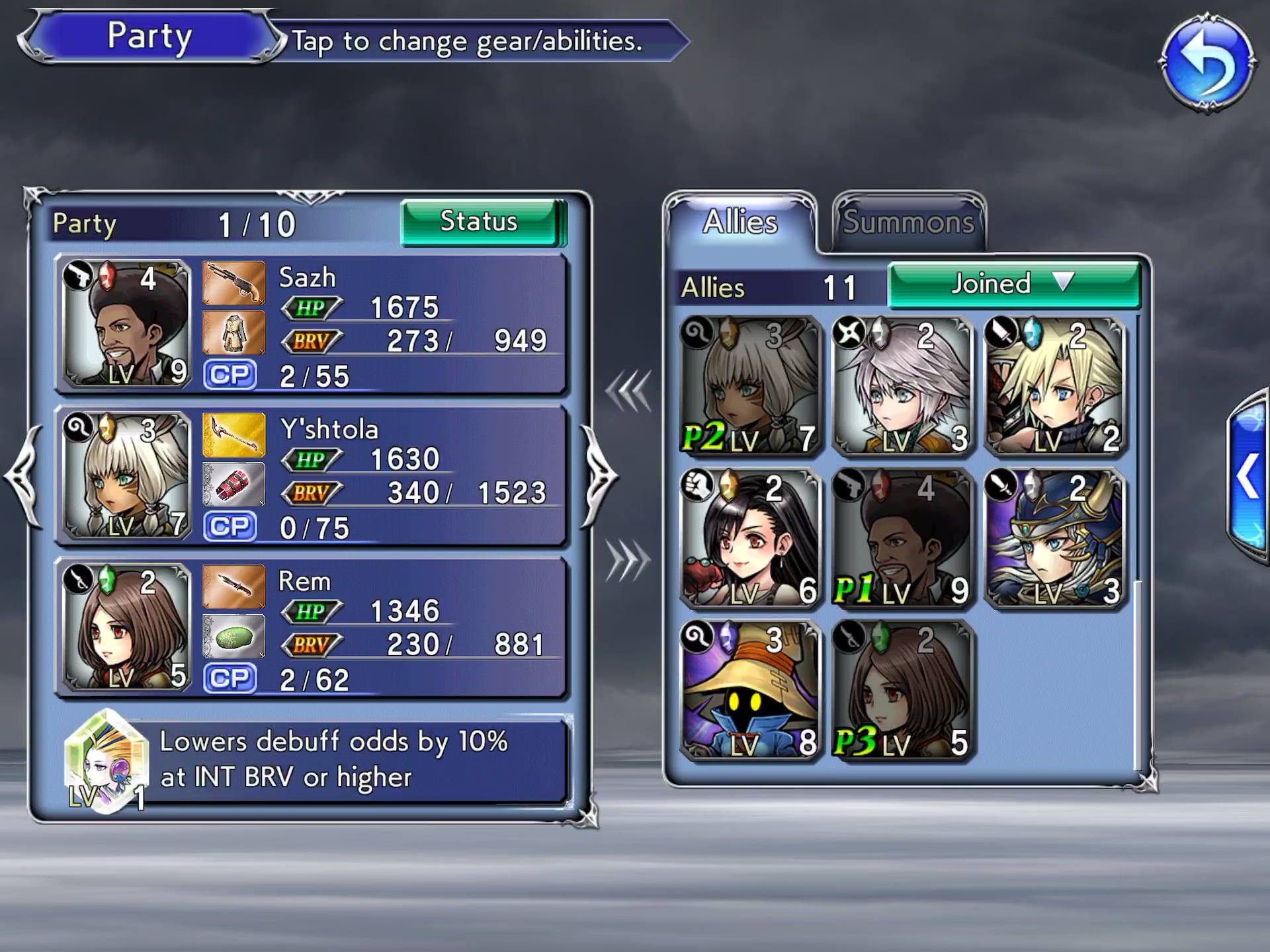 Gacha gaming update 2023 – Dissidia: Final Fantasy – Opera Omnia