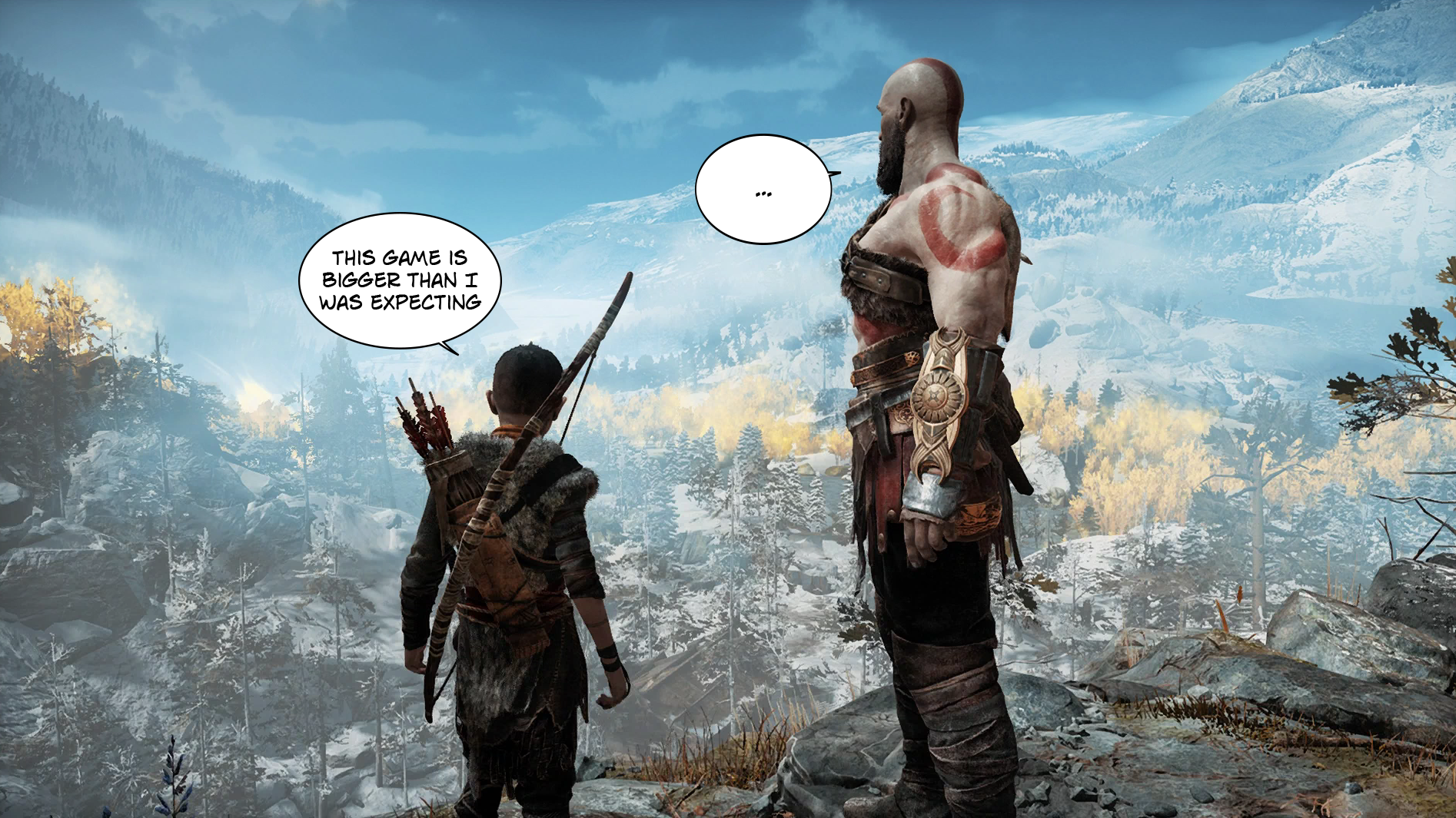 God of War (2018) Gameplay Walkthrough Part 1 - Father Son - PS4 Pro 4K 