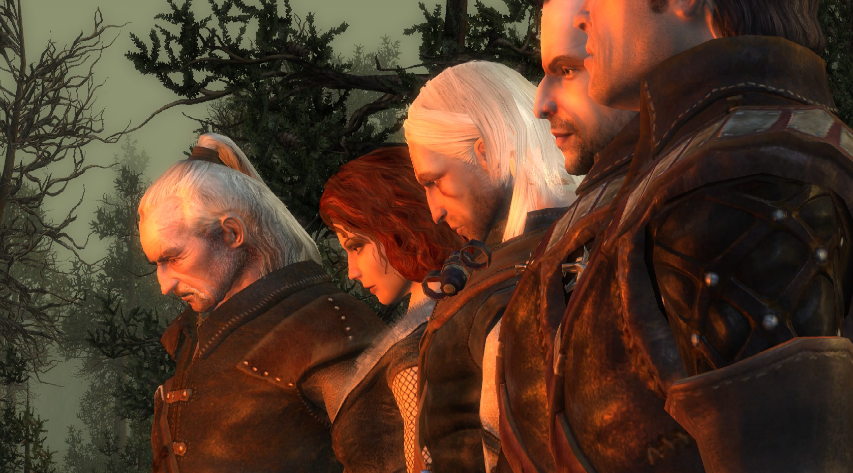 THE WITCHER 1 (2007) TW1 Geralt face (updated) at The Witcher 3