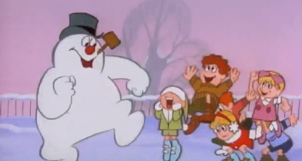 it doesnt have to be a snowman gif
