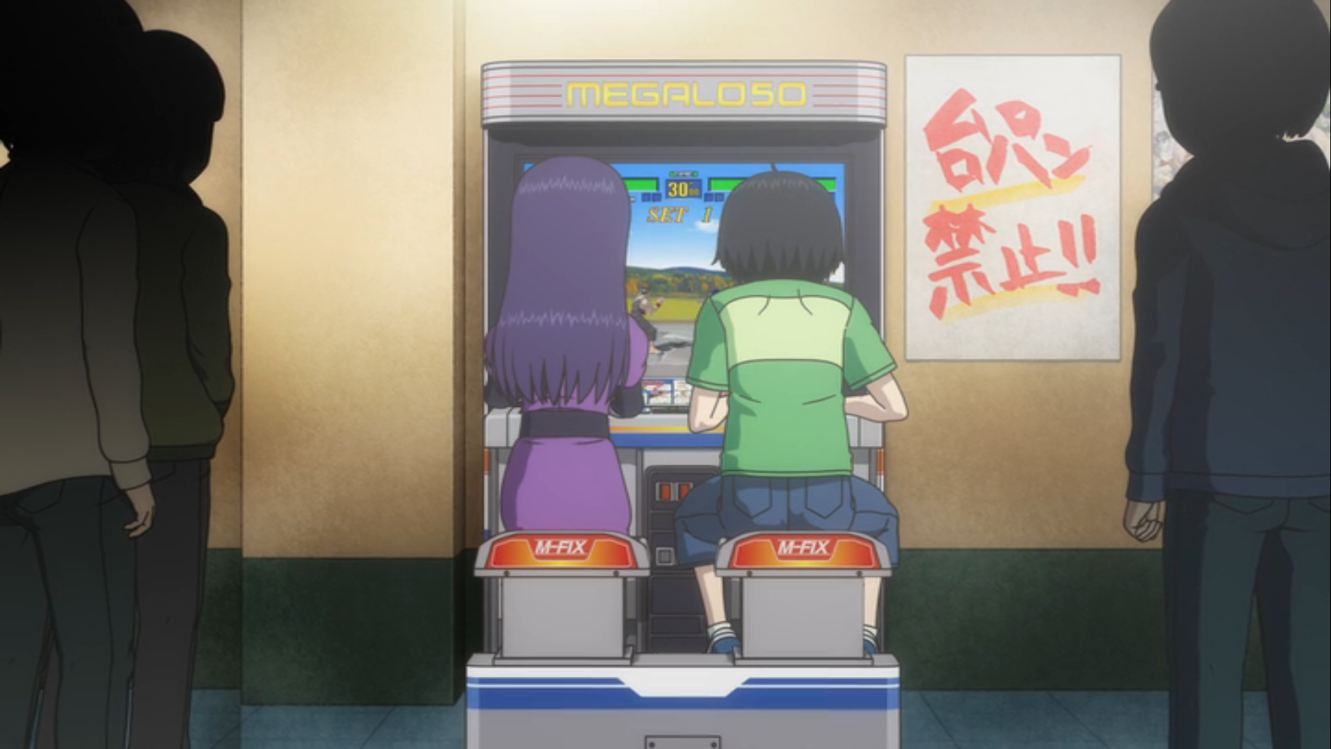 anime couple playing arcade games | Anime, Anime couples, Anime love