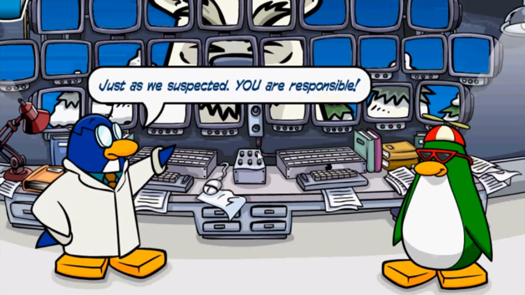 Club Penguin - Computer games - Impossible world
