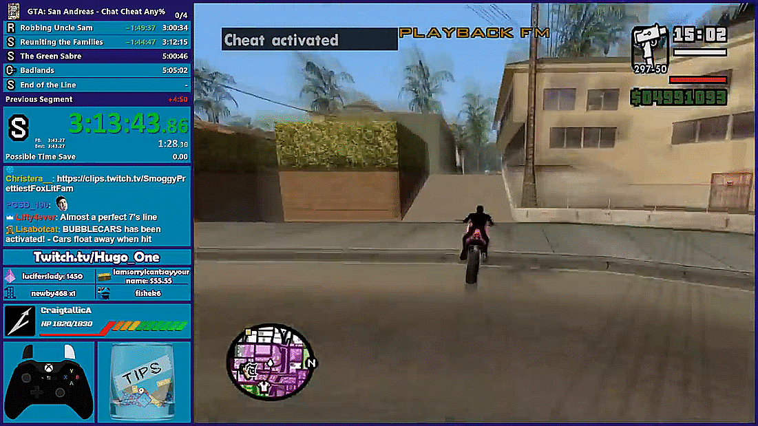 The Mobile Port Of GTA San Andreas Contains New And Secret Cheat Codes
