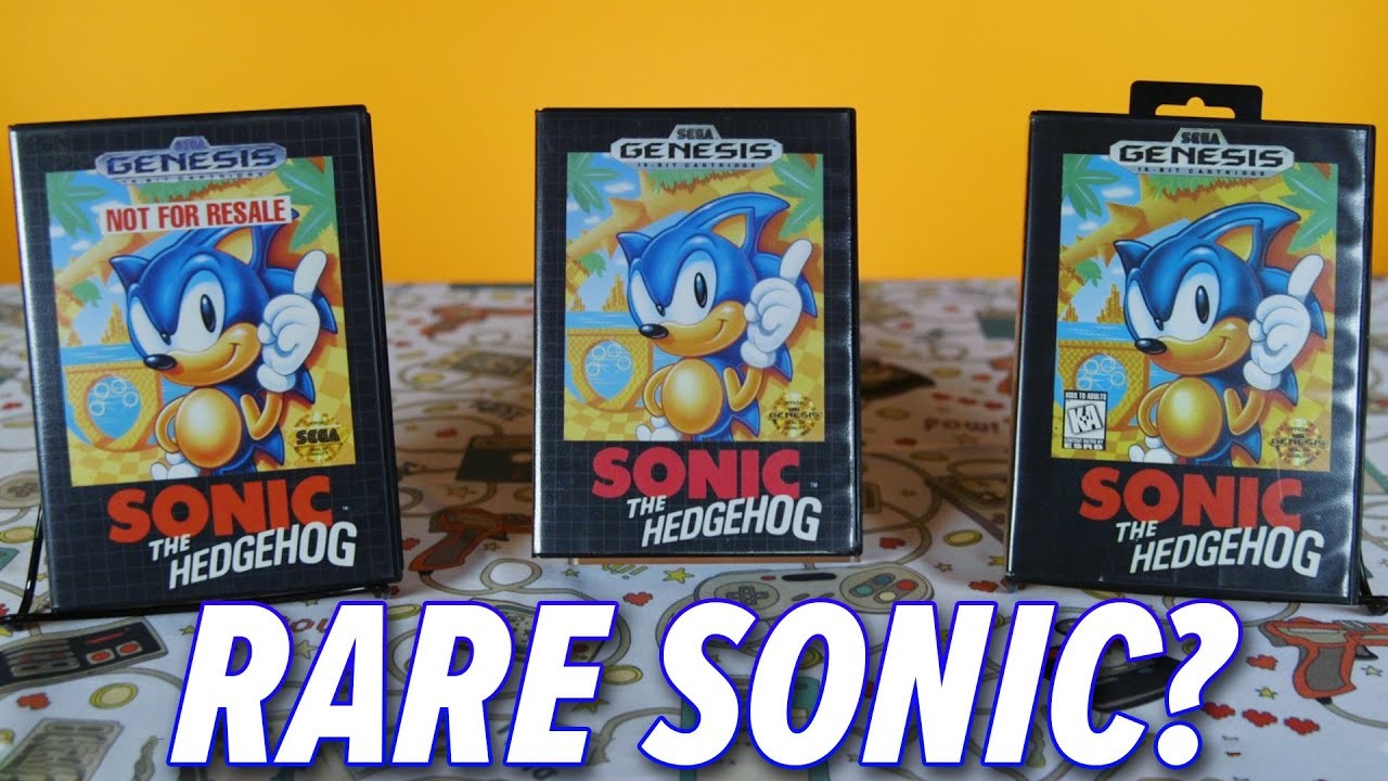 Sonic the hedgehog on sega genesis