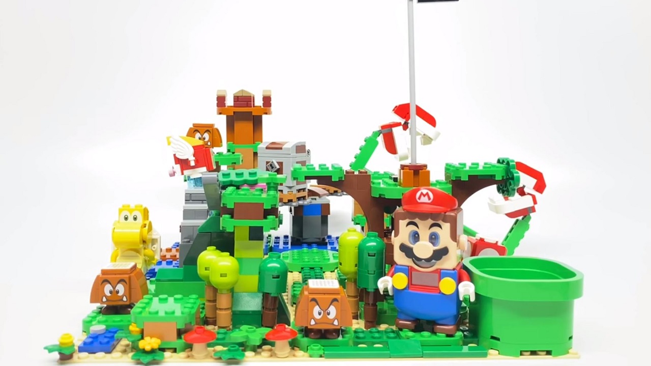 Lego mario course ideas new arrivals