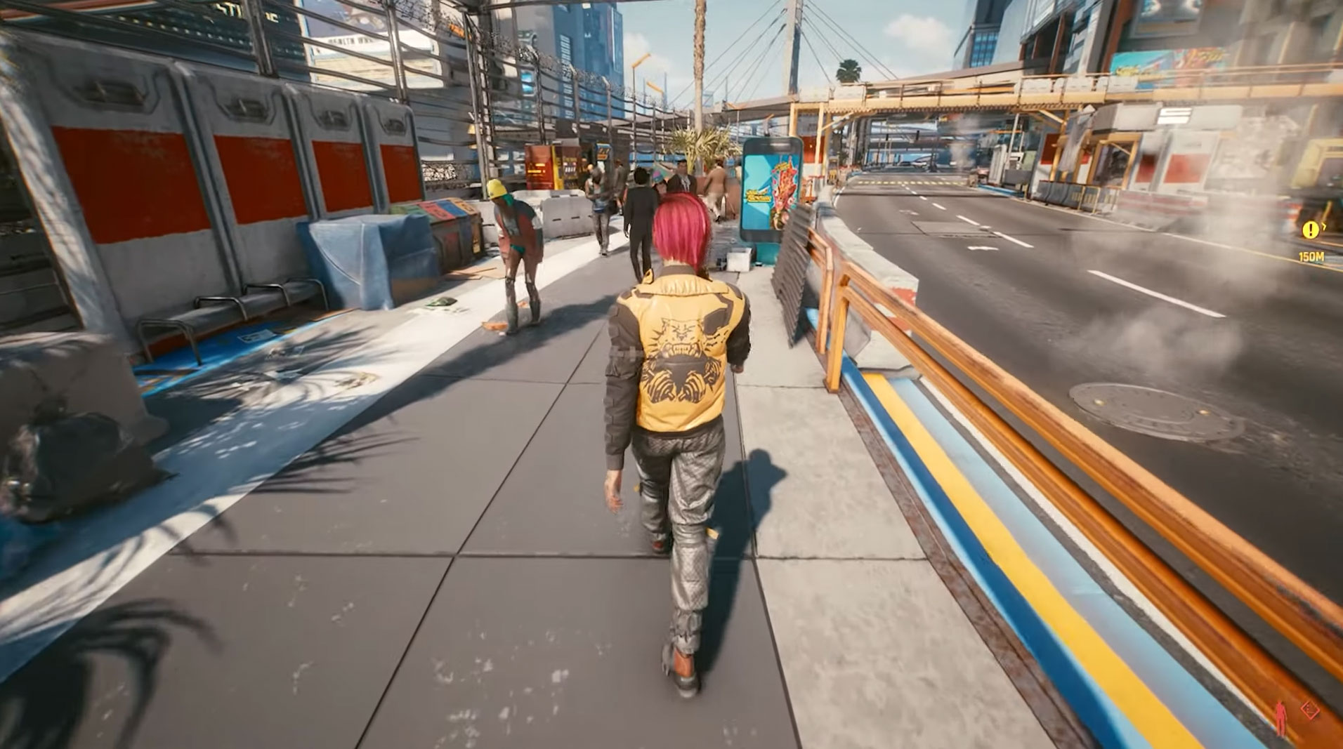 Cyberpunk 2077 third-person mod gives V scary legs