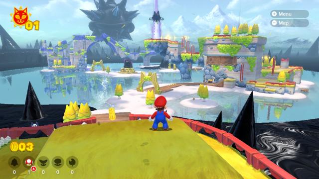 Super Mario 3D World + Bowser's Fury with Super Mario Bros U
