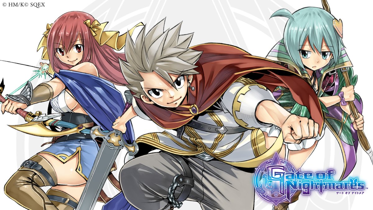 NEWS] New RPG game by Hiro Mashima and Square Enix announced. It