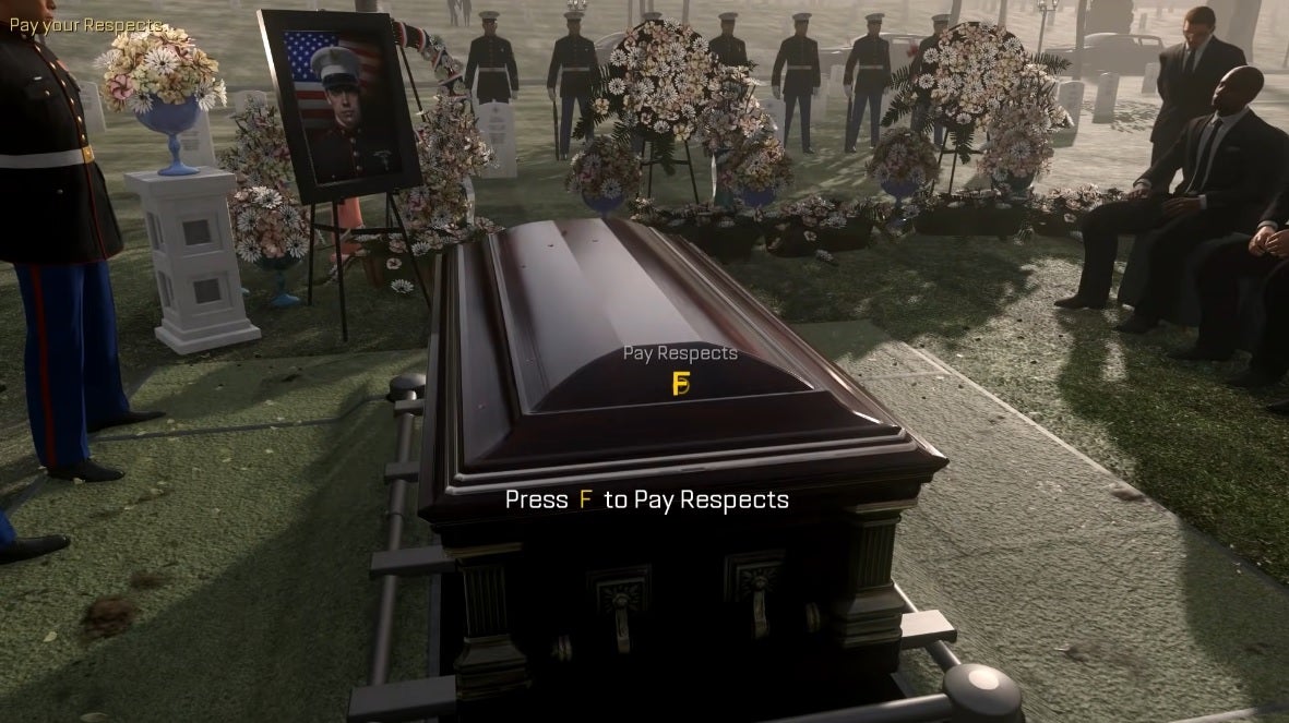 Call of Duty: Vanguard Pays Tribute To Press F Pay Respects