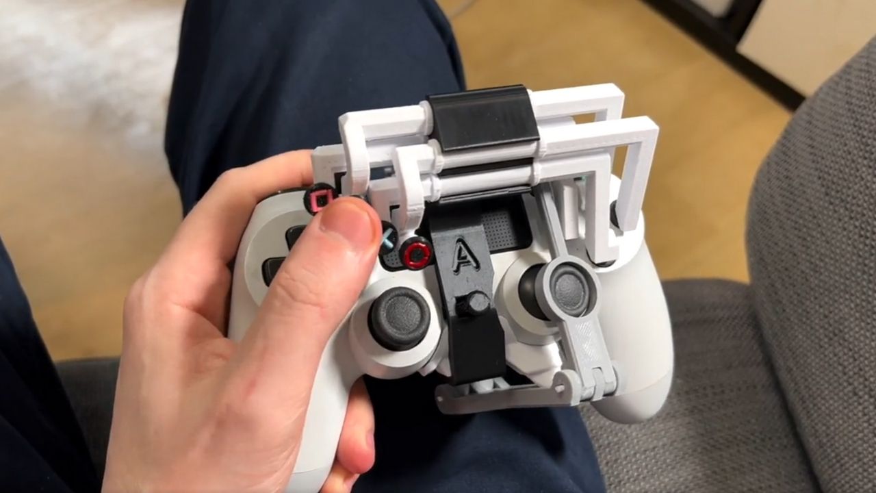 Someone Designed A 3D-Printable PS4 You Can Use One-Handed