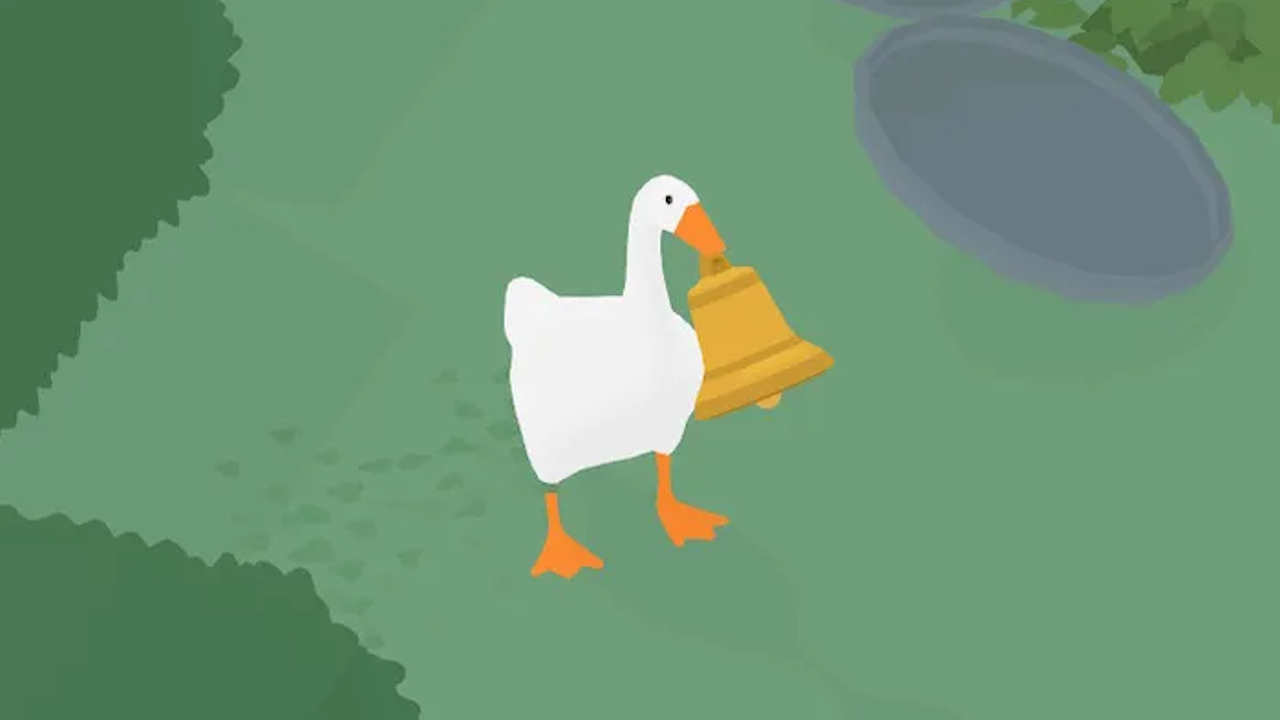 I made the goose from Untitled Goose Game for our friend group's