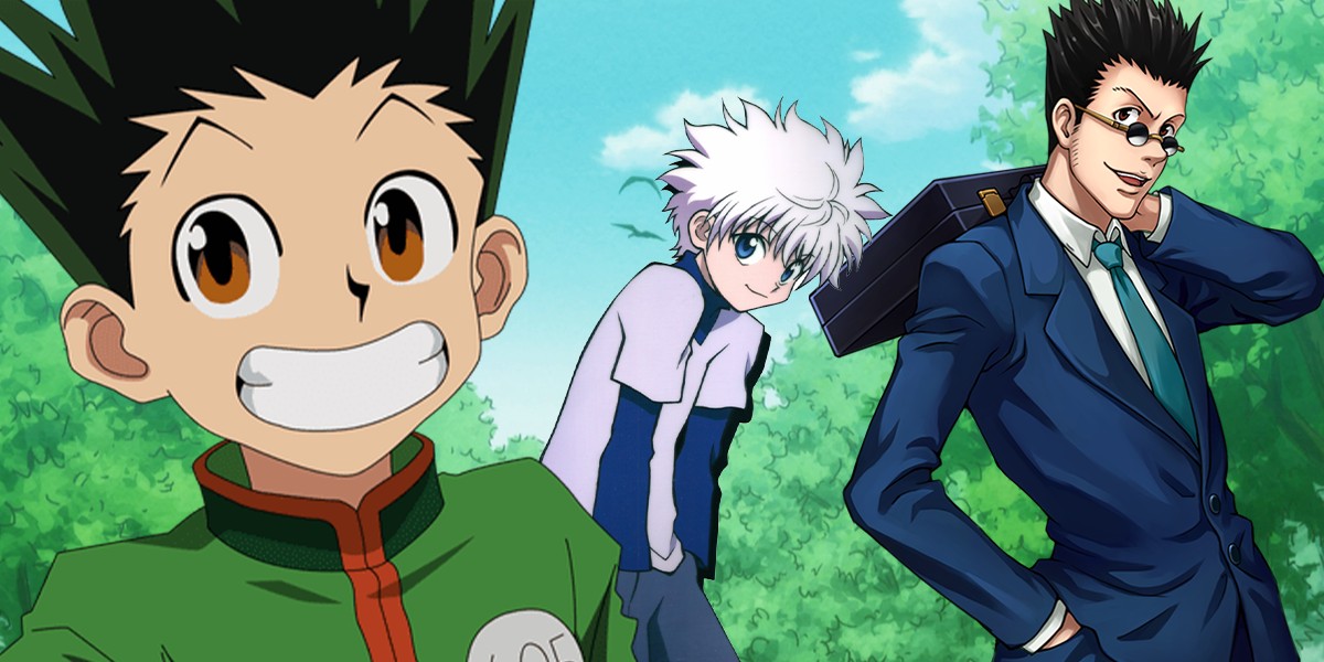 Leorio Punches Ging  Hunter X Hunter 