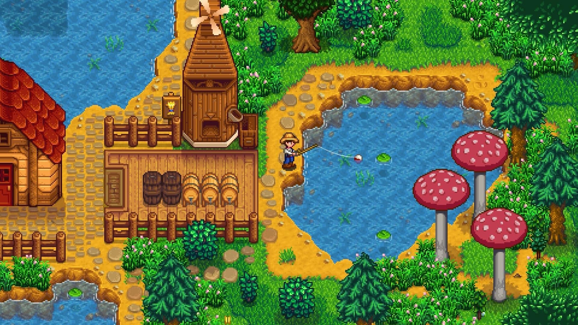 Stardew Valley Fish Pond TOP 5 BEST FISH - Bright Rock Media