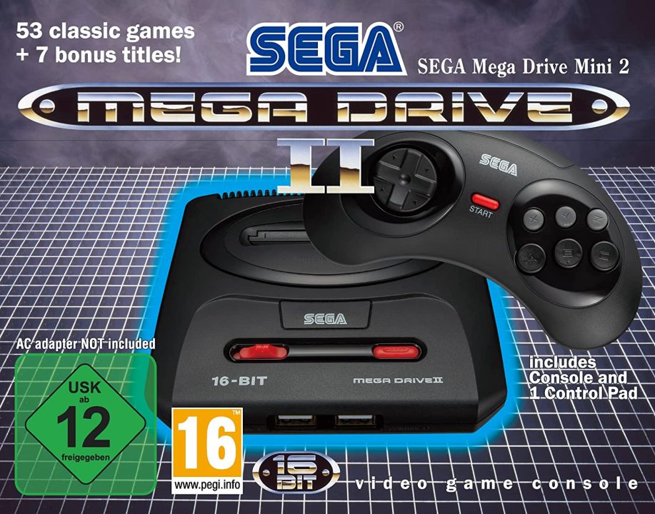 Sega mega drive mini clearance retro console games list