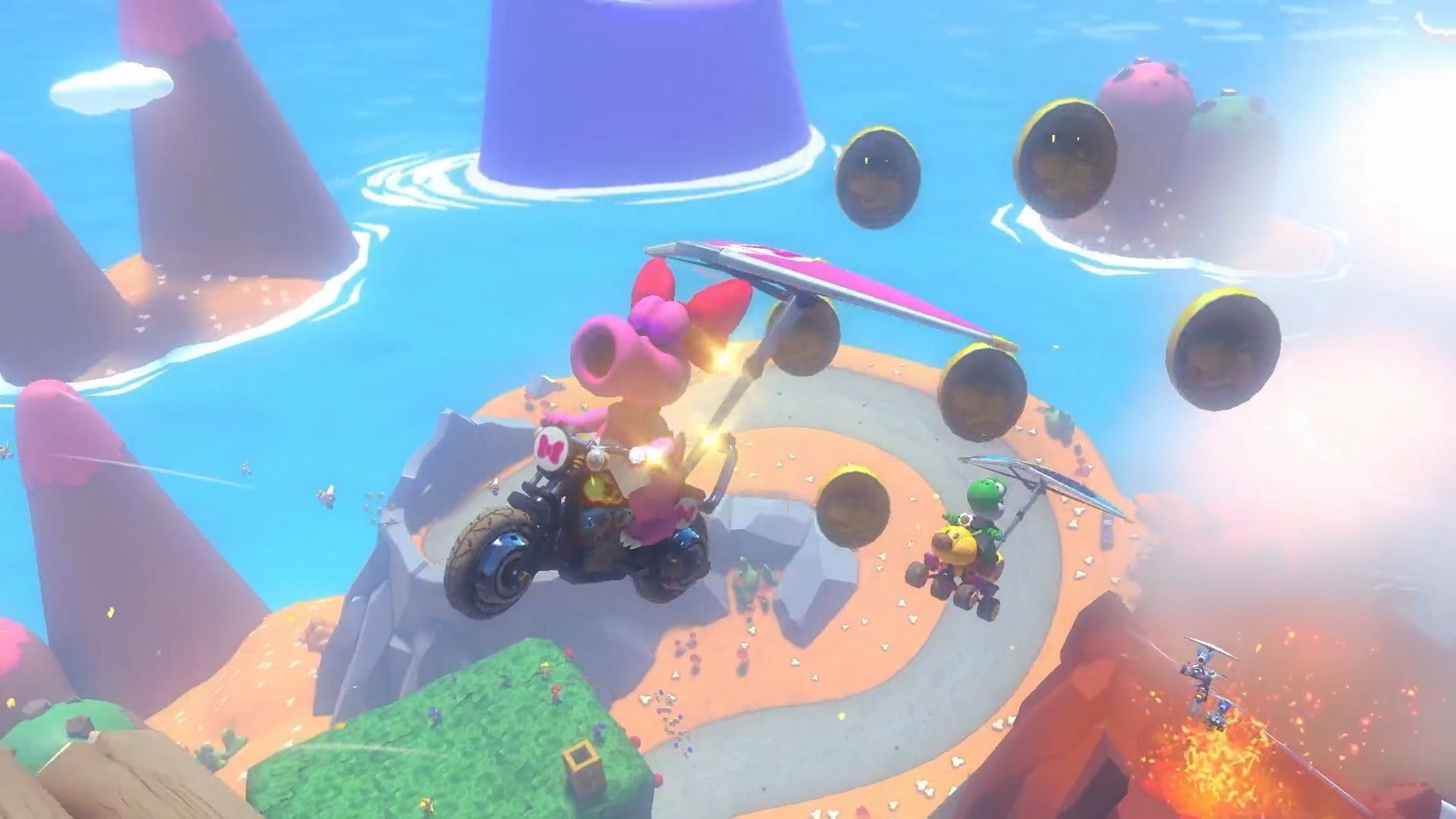 Mario Kart 8 Deluxe's next DLC includes a new Yoshi's Island track and  Birdo
