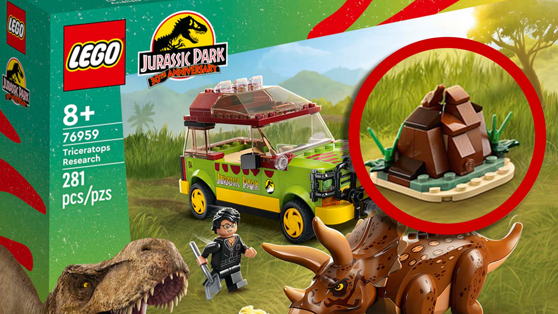 New Lego Jurassic Park Set Contains Giant Pile Of Shit