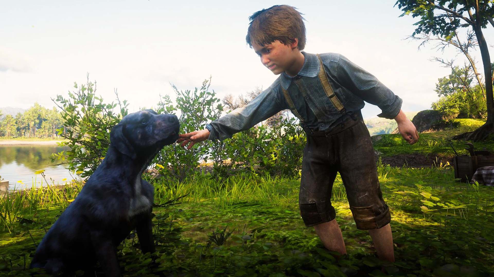 Cão que interpretou Cain em Red Dead Redemption 2 faleceu