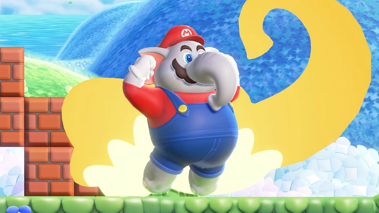 1280px x 720px - Elephant Mario' From Super Mario Bros. Wonder Has The Internet Screaming