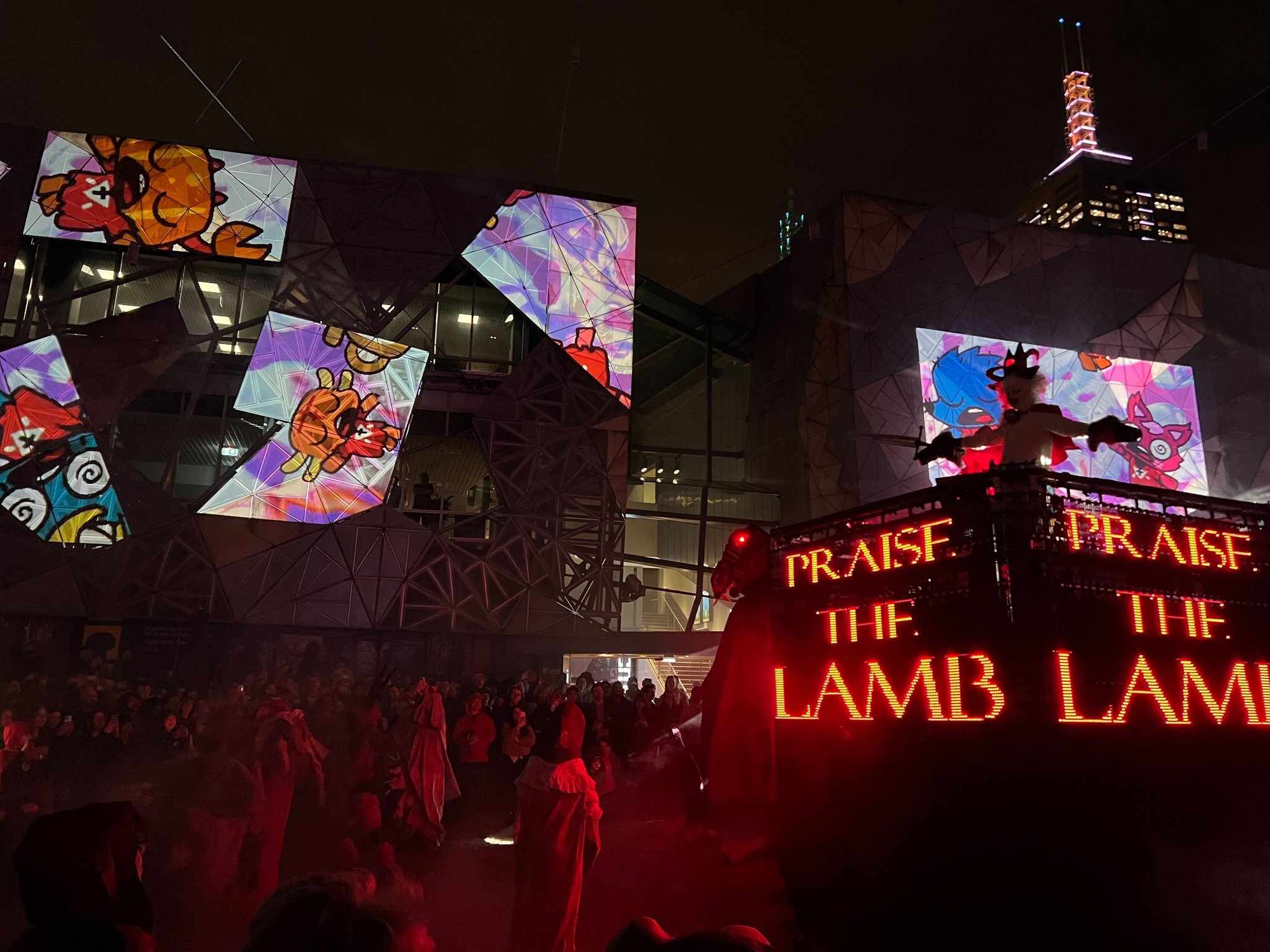 Cult of the Lamb: a look behind the scenes with Melbourne's Massive Monster