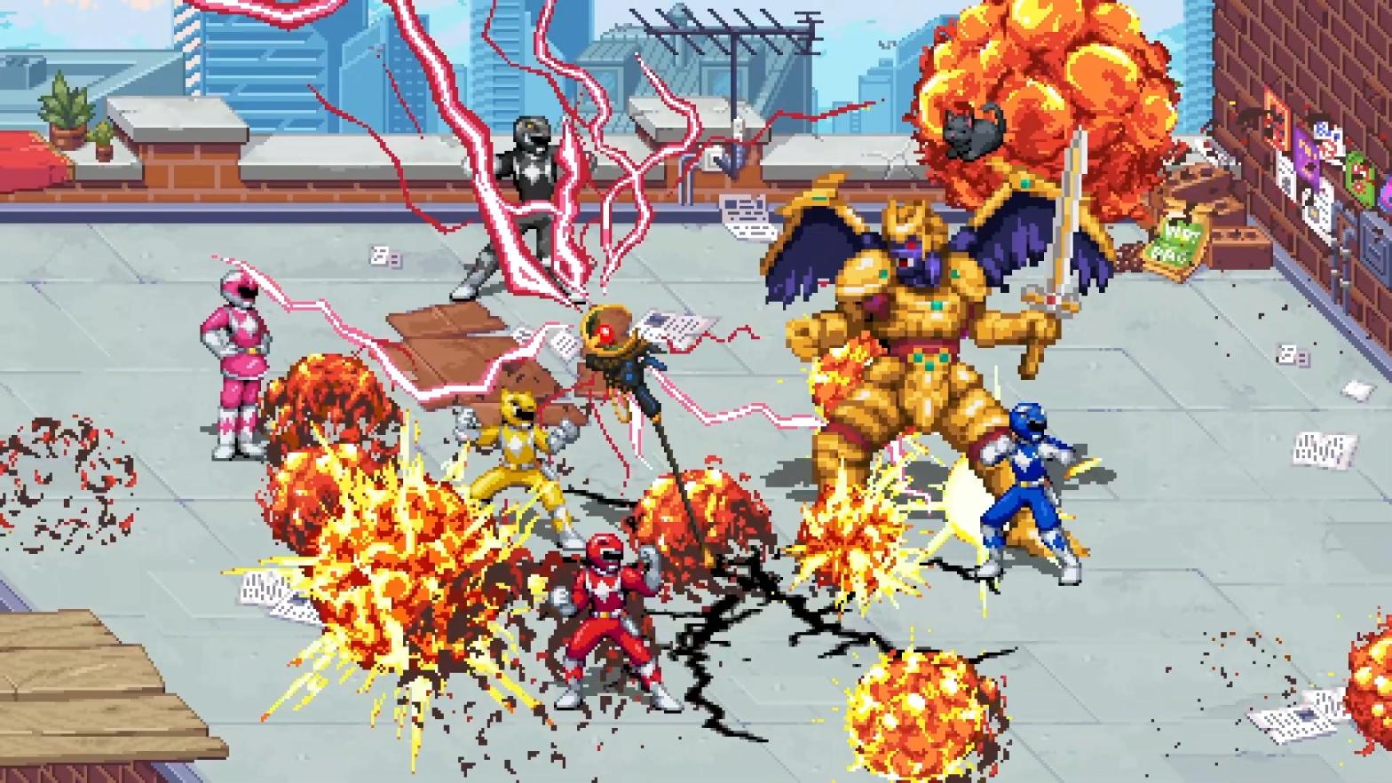 New Power Rangers Beat ‘Em Up Looks Rad As Hell