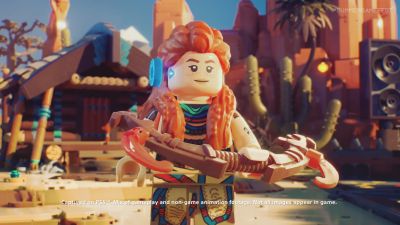 New Horizon Game Gives Aloy The Lego Movie Treatment