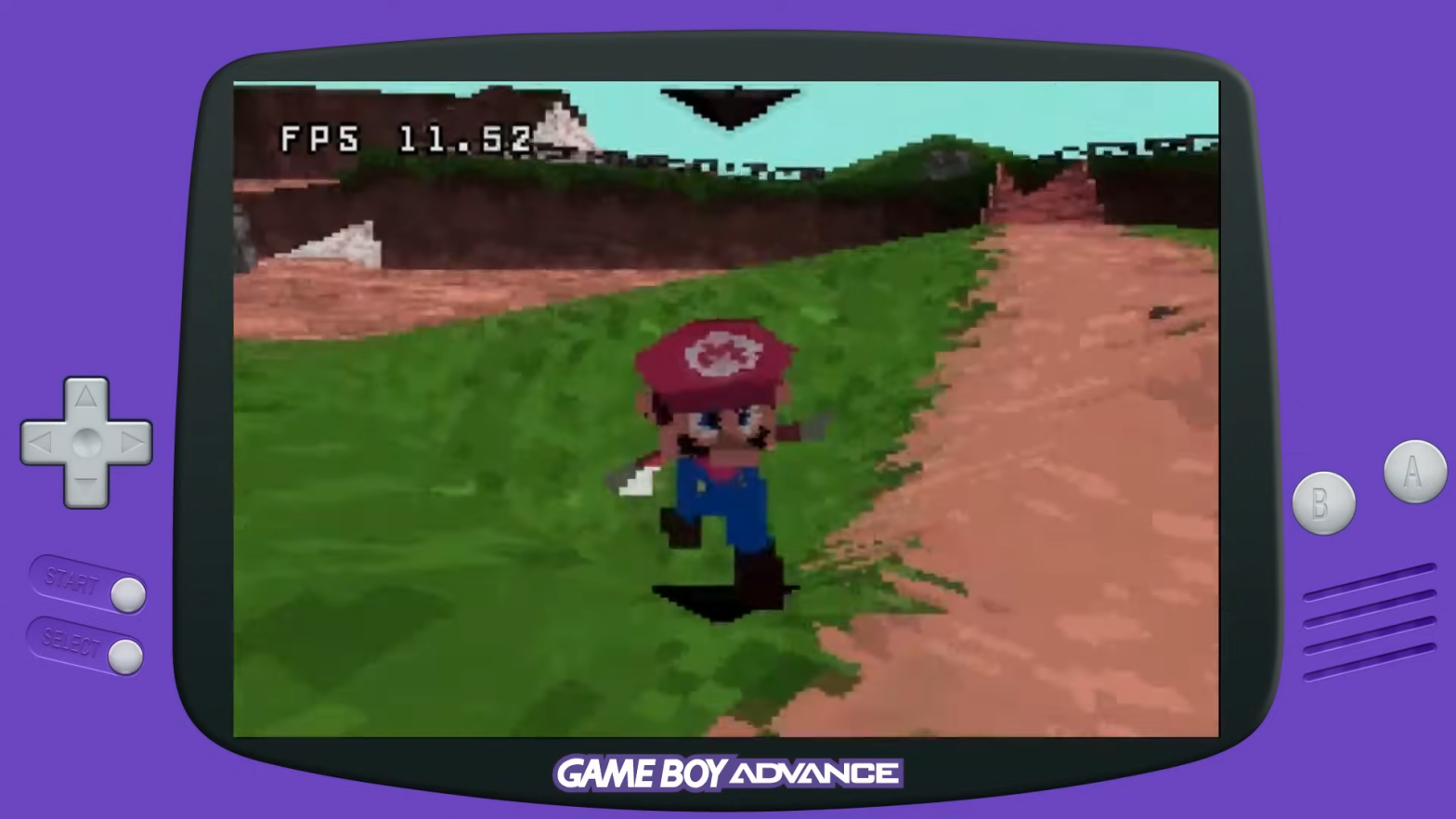 Someone Is Porting Super Mario 64 To The Game Boy Advance