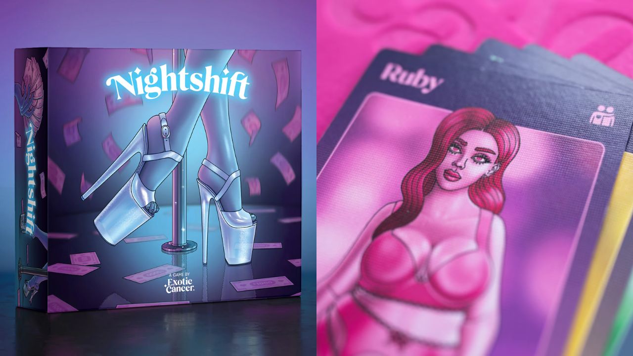 Nightshift Is An Aussie-Made Board Game That Puts You In The Pleaser Heels Of A Stripper