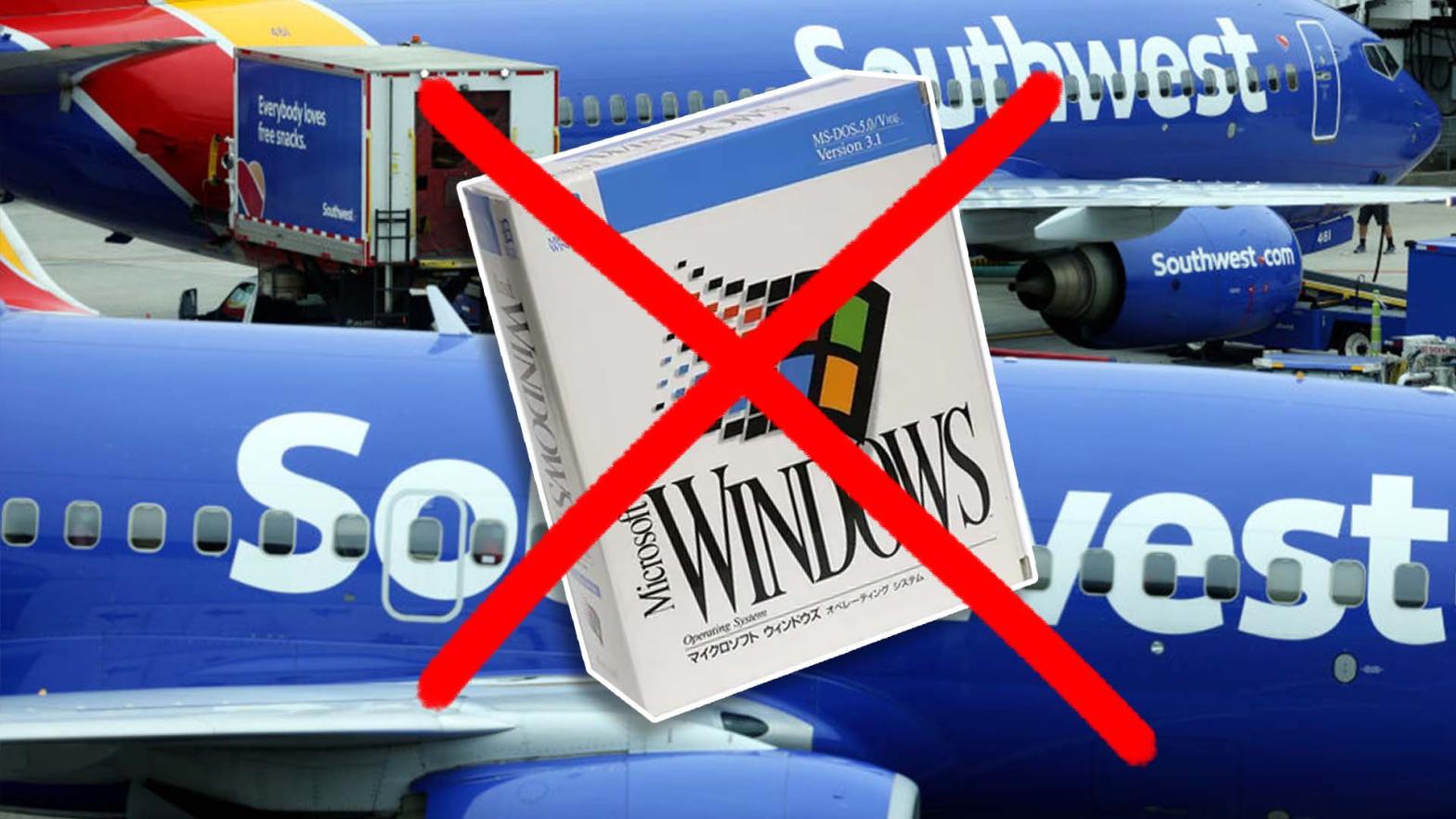 No, Southwest Airlines Isn’t Using Windows 3.1 In 2024