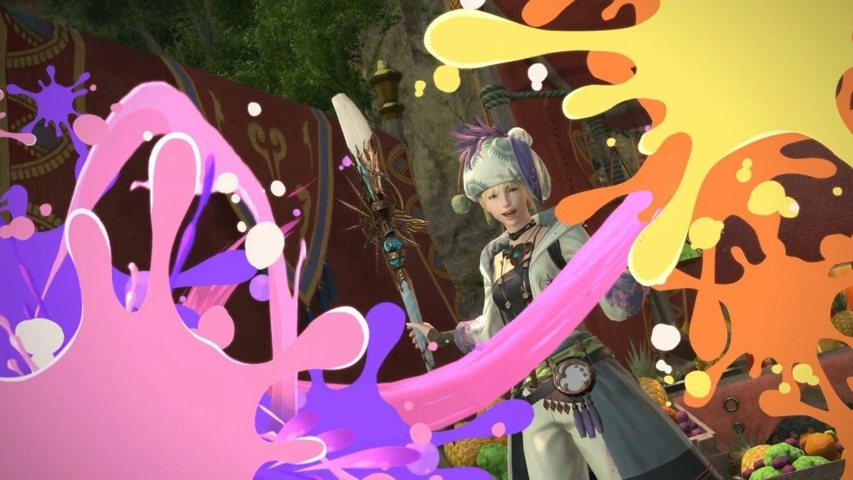 Check Out This Amazing Paintbrush Controller Someone Made For FF14’s Brush-Wielding Pictomancers