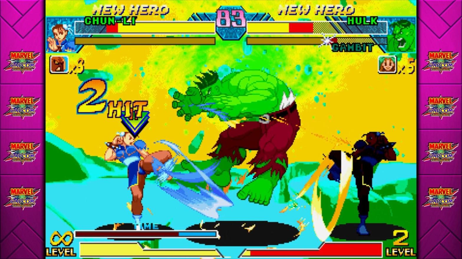 Marvel Vs. Capcom Fighting Collection: Arcade Classics Has Couch Multiplayer, And Even Coin Credits