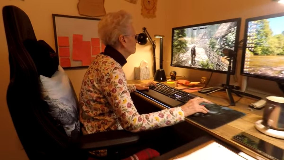 Beloved Skyrim YouTuber Grandma Shirley Is Finally Retiring At Age 88