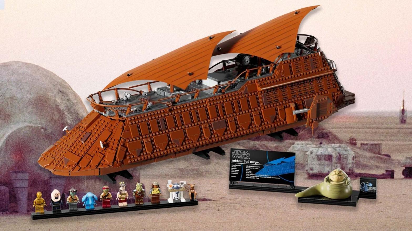 Behold The Latest Massive Lego Star Wars Set: A $500 Jabba’s Barge