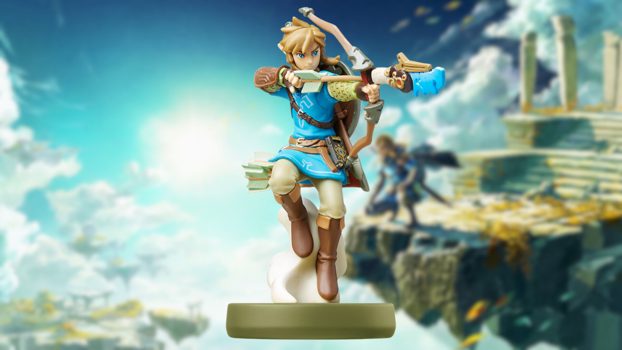 Nintendo Amiibo Figure The Legend of Zelda Breath of the Wild - Link  Wolf/Archer/Rider/Zelda/